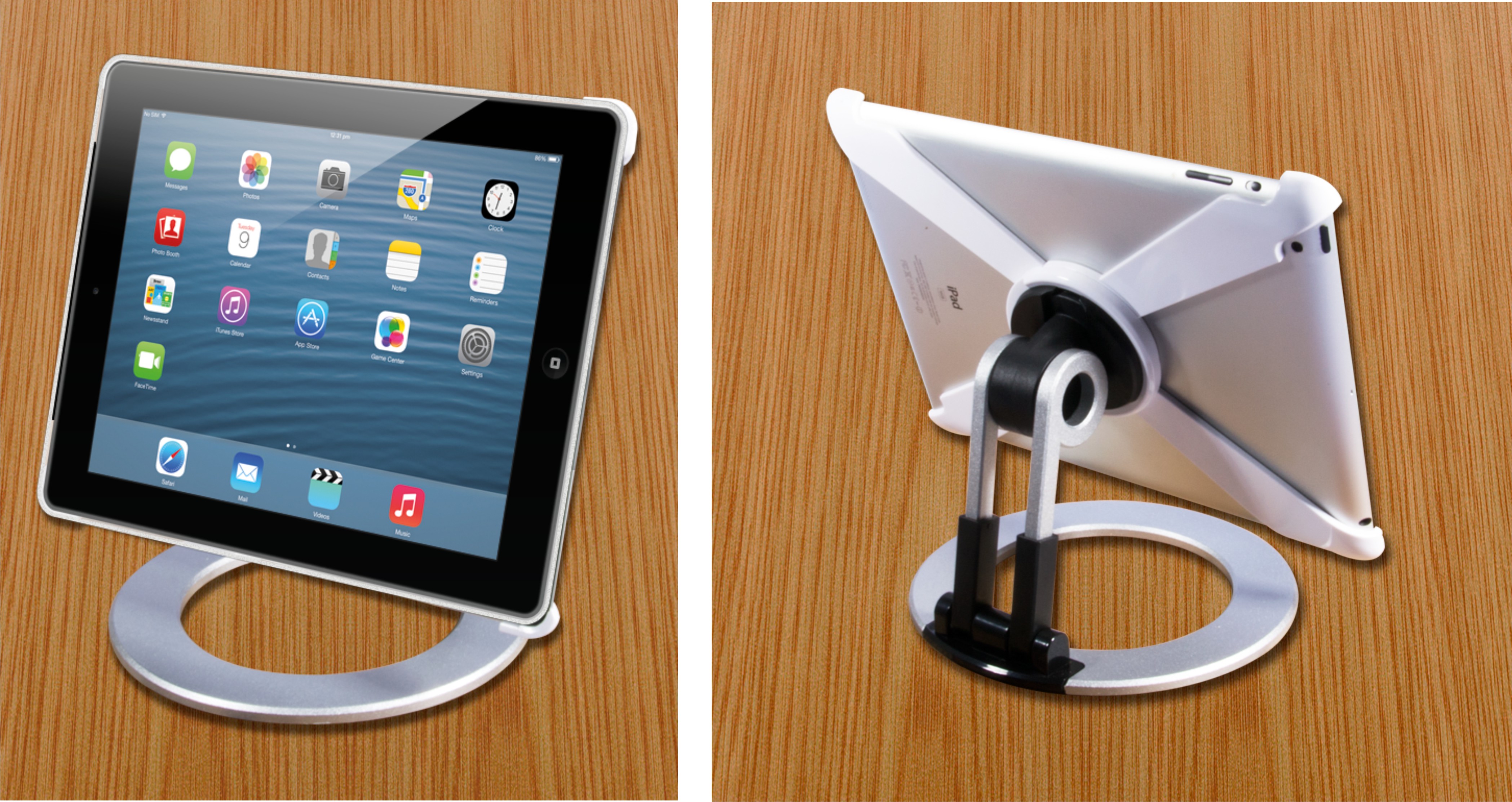 Desktop iPad Holder